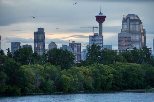 Calgary sunset